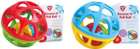 Playgo Ball Rattle-2 Designs (28435)  / Infants   