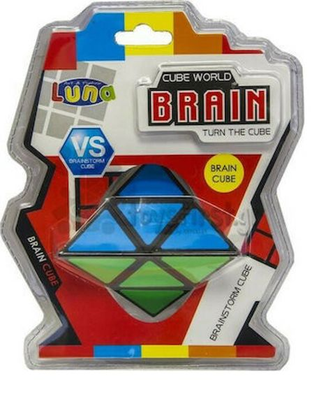 Luna Brain Blister Κύβος Ταχύτητας Πυραμίδα 2x2 για 6+ Ετών 000621001  / Επιτραπέζια BrainBox-Επιτραπέζια 50/50 Games   
