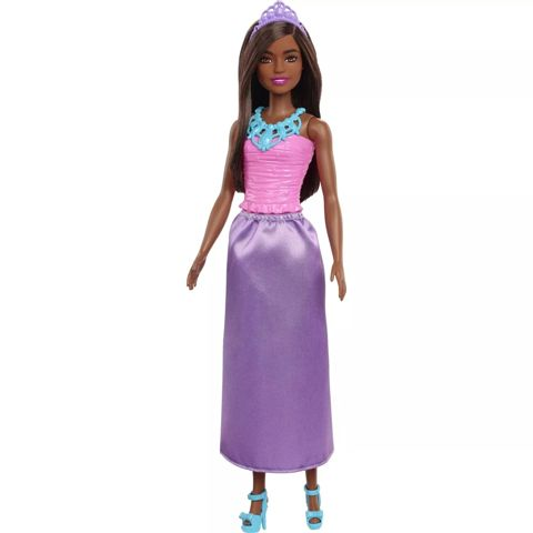 Mattel Barbie Πριγκιπικό Φόρεμα Μωβ Φούστα  / Barbie-Κούκλες Μόδας   