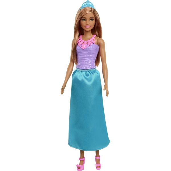 Mattel Barbie Princess Dress Blue Skirt 