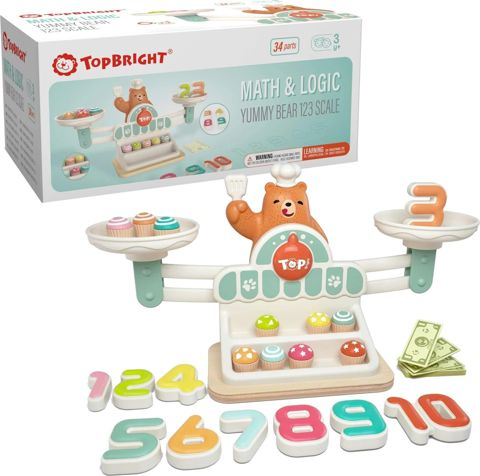 Topbright Bear Cupcake (ανοιχτό κουτί)  / Ξύλινα Παιχνίδια   