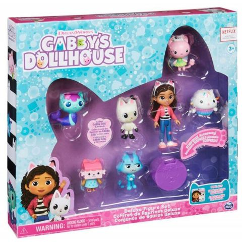 Spin Master Gabbys Dollhouse: Deluxe Figure Set (6060440)  / Σπιτάκια-Playset- Polly Pocket   