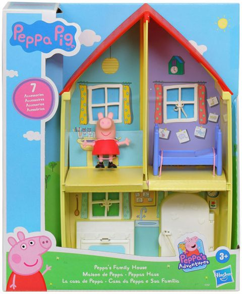 Hasbro Peppa Pig Peppa's Adventures Family House Playset F2167  /  Sylvanian Families-Pony-Peppa pig   