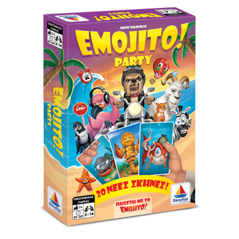  Emojito Party  / Board Games Mattel- Desyllas   