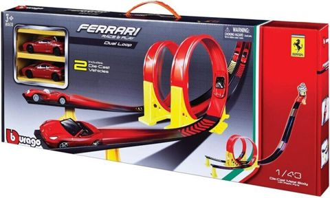 Bburago 1:43 Ferrari Race and Play Dual Loop 18/31216  / Πίστες-Γκαράζ   
