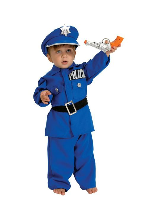  Policeman Halloween Costume 151  / BEBE    