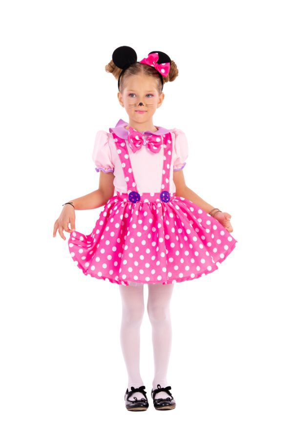 Pink Mouse Halloween Costume 1524 