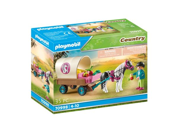 Playmobil Trolley With Pony  