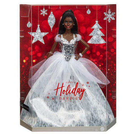Mattel Barbie Silver Holiday 2021 GXL19  / Barbie-Κούκλες Μόδας   