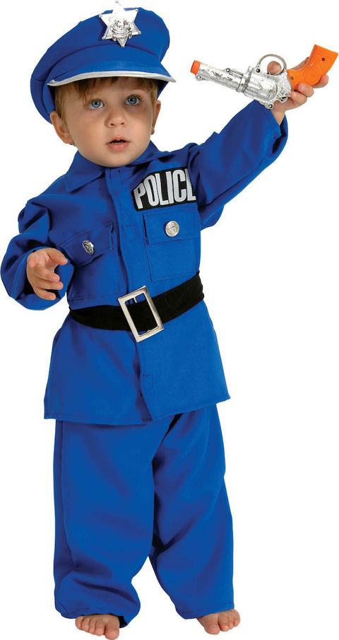 Police Carnival Kids Costume  / Halloween   