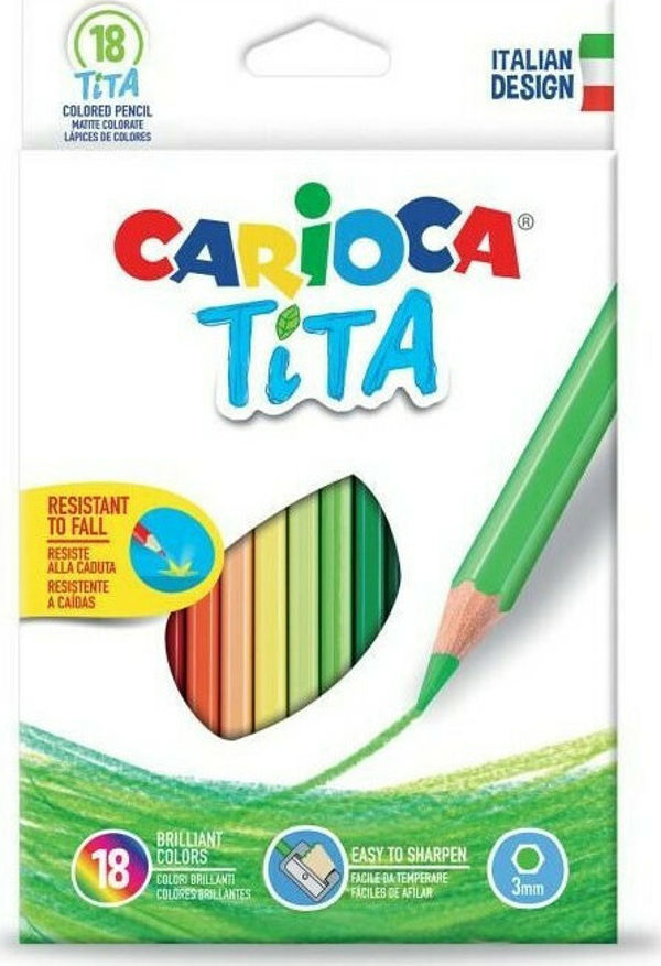 Carioca Tita Wood paints 18 pcs 