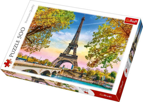 Puzzle Romantic Paris 2D 500 Κομμάτια  /  Puzzles   
