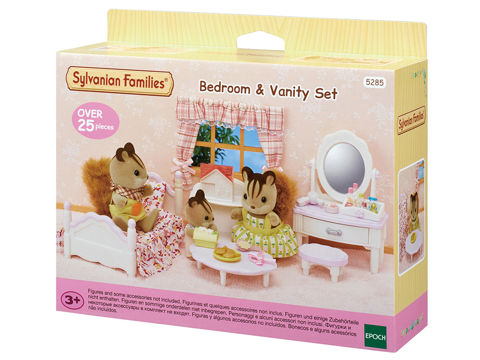 THE SYLVANIAN FAMILIES BEDROOMS WITH BOUDUAR 5285   / Kitchenware-Houseware   