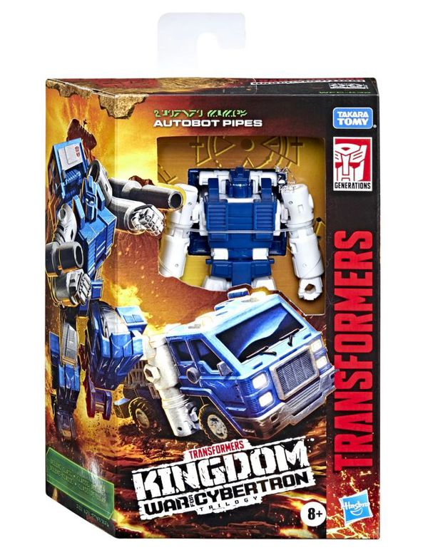 TRANSFORMERS GENERATIONS WFC K DELUXE AUTOBOT PIPES FIGURE (#F0682) 