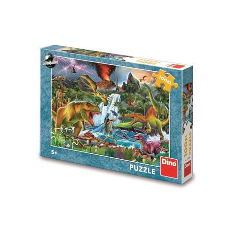 Dino - Puzzle 24 - 100 Τεμ. :: ΔΕΙΝΟΣΑΥΡΟΙ 100 XL ΤΕΜ. ΠΑΖΛ Dino  /  Puzzles   