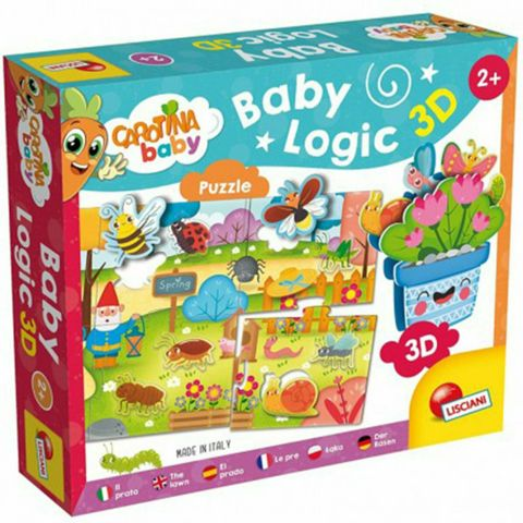 Παζλ Carotina Baby Logic 3D Κήπος (92550)  /  Puzzles   