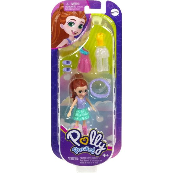 Mattel Polly - Νεα Κουκλα Με Μοδες Mini Pack Unicorn Fashion 