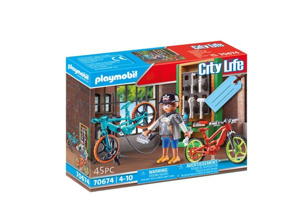 Playmobil Gift Set Bicycle workshop 