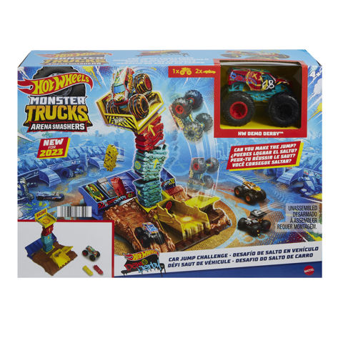 Mattel Hot Wheels Monster Trucks Arena World Μεσαία Σετ HNB94  / Πίστες-Γκαράζ   