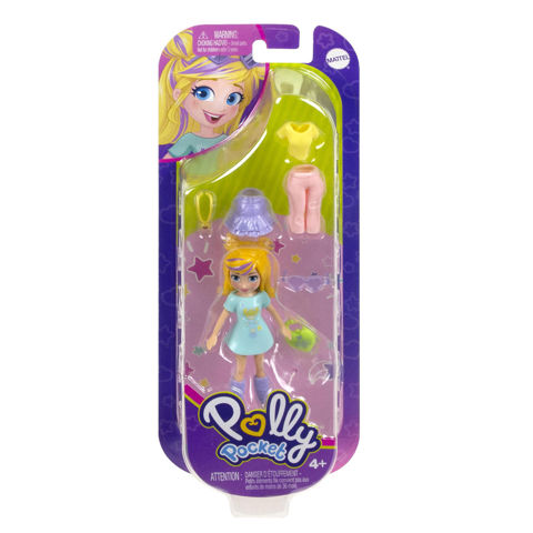 Mattel Polly Pocket - Νέα Κούκλα με μόδες   / Σπιτάκια-Playset- Polly Pocket   