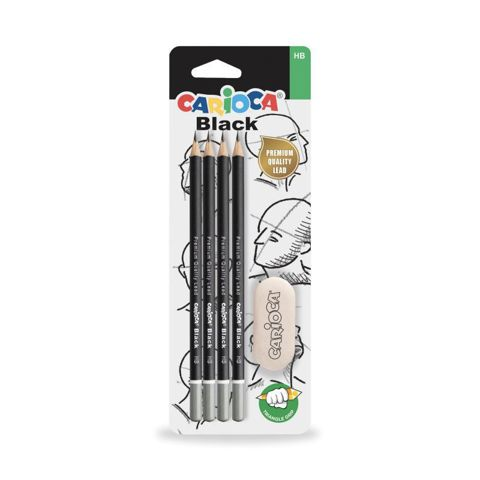 Graphite Pencils Carioca HB  / Μολύβια-Στυλό-Γόμες   