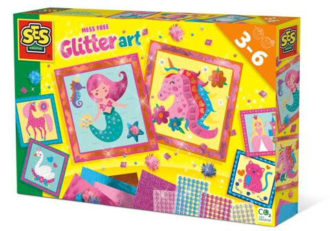 Mess free glitter art  / Άλλα κατασκευές   