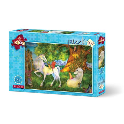 Art Puzzle: Παιδικό 100 τμχ The pretty horses  /  Puzzles   