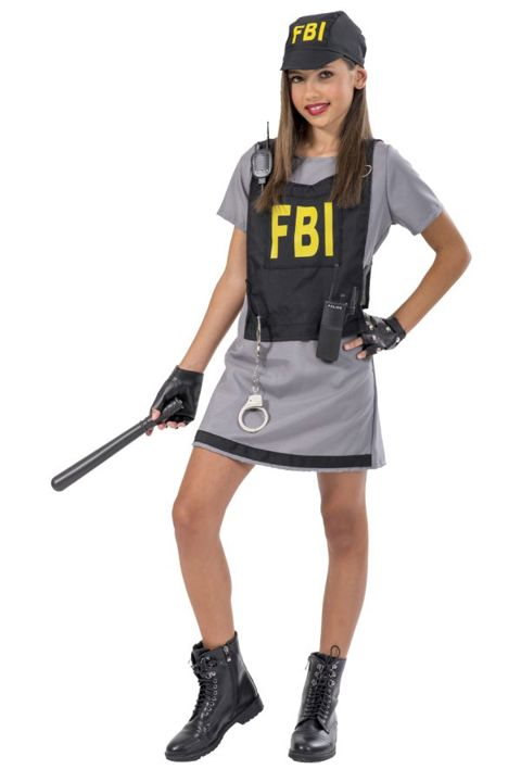 Αποκριάτικη Στολή FBI  / Στολές Κορίτσι   