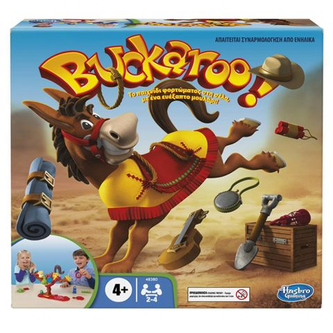 Hasbro Επιτραπέζιο Buckaroo (48380)  / Hasbro-AS Company-Giochi Preziosi Επιτραπέζια-Εκπαιδευτικά   