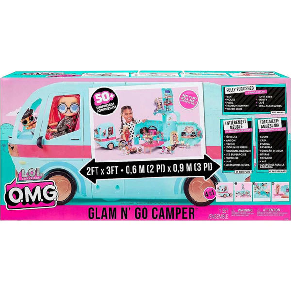 MGA Entertainment L.O.L Surprise OMG Glam N' Go Camper 502500EUC 