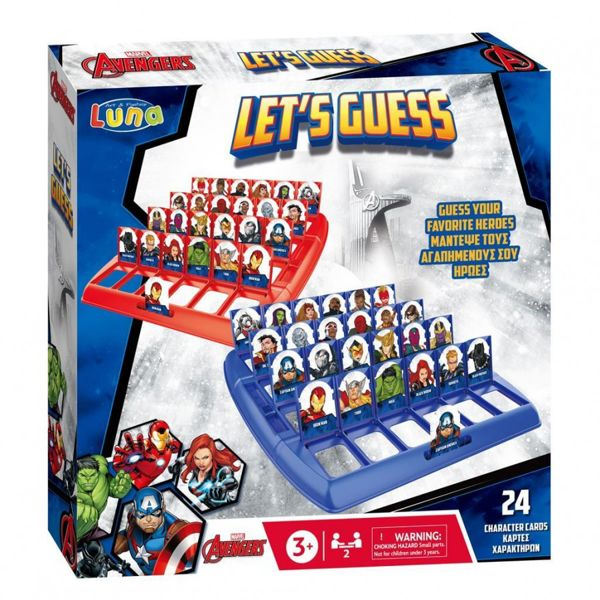 AVENGERS GUESS THE HERO BOARD GAME 506058 