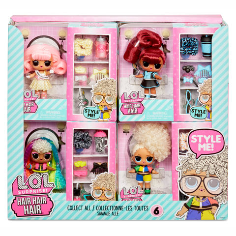 MGA L.O.L. Surprise Hair Hair Hair Κούκλα Σειρά 1 - Σχέδια 580348EUC  / Barbie-Κούκλες Μόδας   