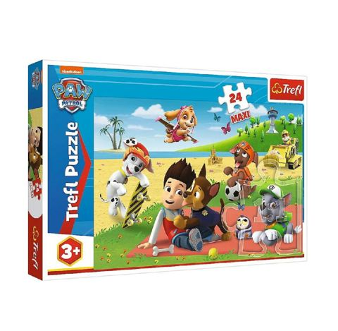PUZZLE MAXI 24PCS PAW PATROL FUN ON THE BLANKET #817-14346  /  Puzzles   