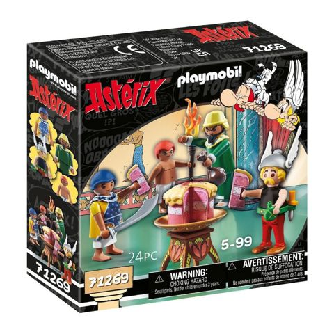 Playmobil Asterix: Η Δηλητηριασμένη Τούρτα Του Πυραμιδονίς (71269)  / Playmobil   