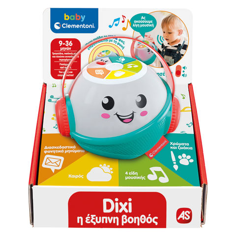 BABY CLEMENTONI EDUCATIONAL BABY TODDLER TOY DIXI THE SMART ASSISTANT FOR 9-36 MONTHS (#1000-63263)  / Fisher Price-WinFun-Clementoni-Playgo   