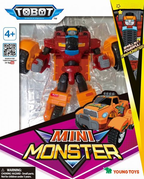 Tobot Galaxy Detectives | Mini Monster  / Ρομπότ-Transformers   