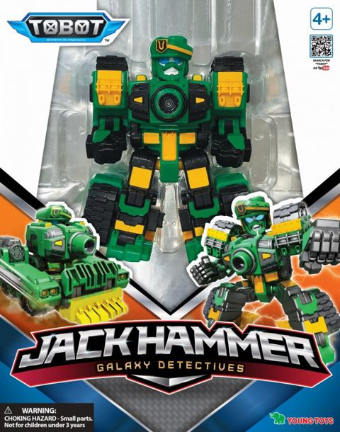 Tobot Galaxy Detectives | Jackhammer  / Ρομπότ-Transformers   