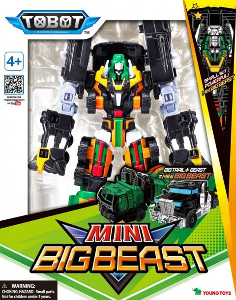 Tobot Galaxy Detectives | Mini Big Beast  / Ρομπότ-Transformers   