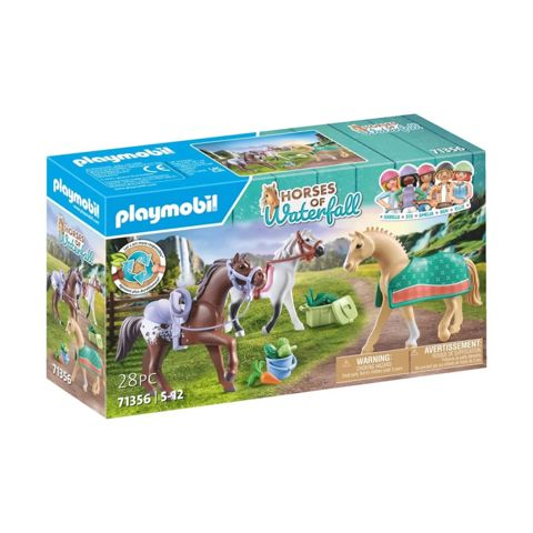 Τρία άλογα με αξεσουάρ  / Playmobil   