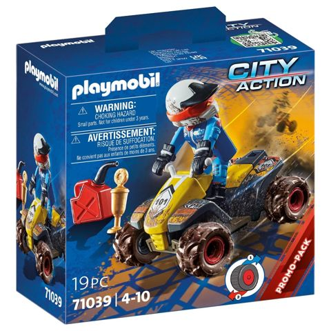 Playmobil City Action Οδηγός Αγώνων Με Γουρούνα 4X4  / Playmobil   