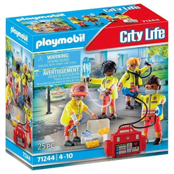 Playmobil City Life Ομάδα Διάσωσης 