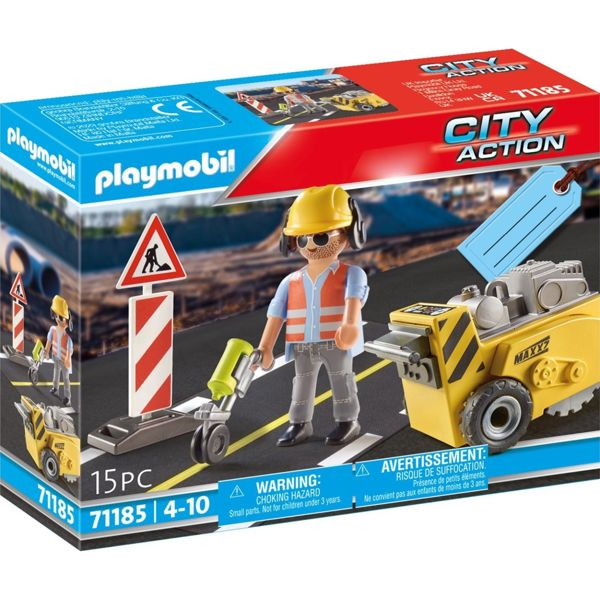 Playmobil City Action Gift Set Road Works 