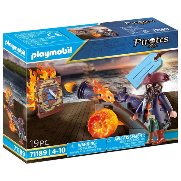Playmobil Gift Set Πειρατής Με Κανόνι (71189) 