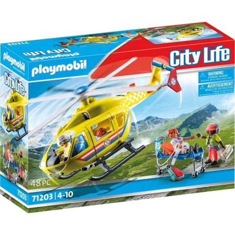 Playmobil City Life Ελικόπτερο Πρώτων Βοηθειών  / Playmobil   