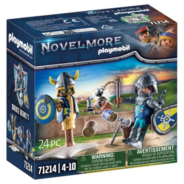 Playmobil Novelmore - Ιππότης Και Σκιάχτρο Εκπαίδευσης 