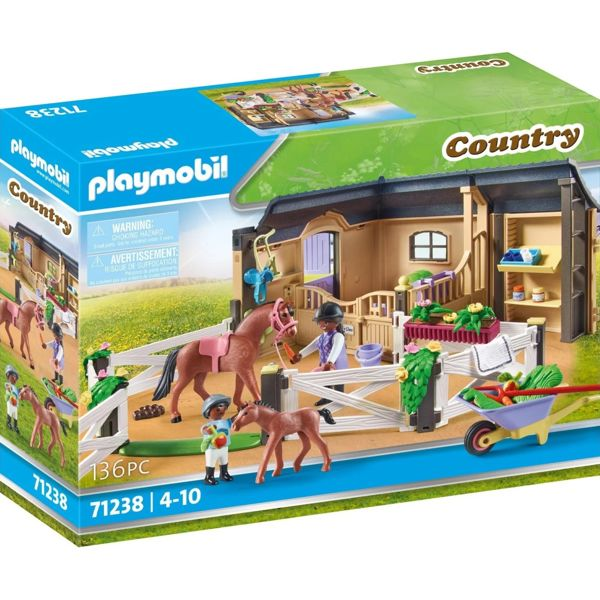 Playmobil Country Στάβλος Αλόγων 