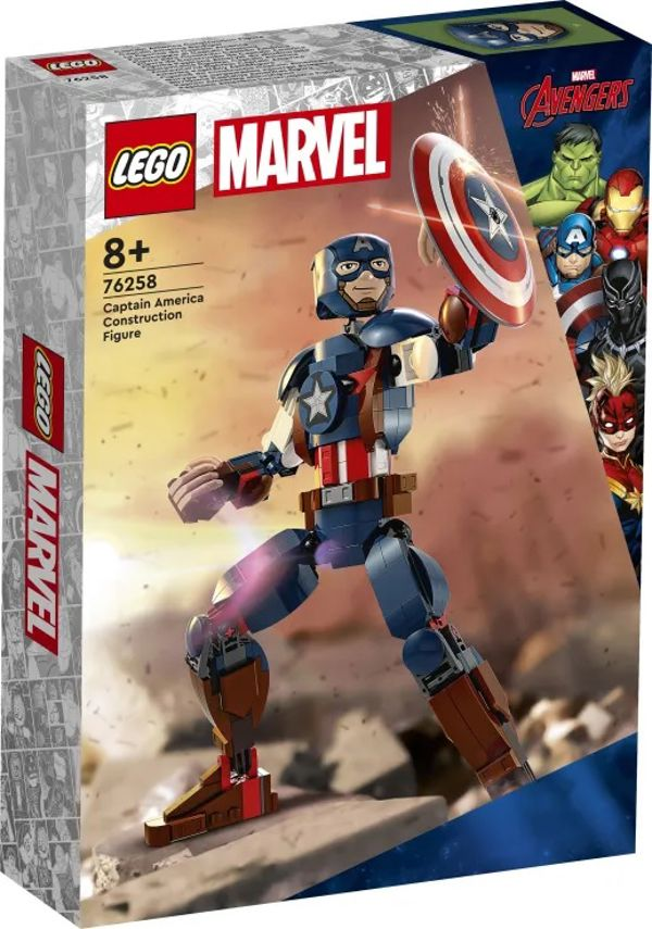 LEGO Super Heroes Captain America Construction Figure (76258) 