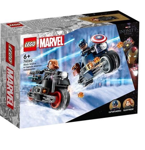 LEGO Super Heroes Black Widow & Captain America Motorcycles (76260)  / Lego    