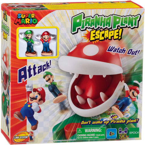 Epoch Επιτραπέζιο Super Mario Piranha Plant Escape! 7357  / Πίστες-Γκαράζ   