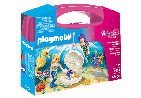 Maxi Mermaid case with shell  / Playmobil   